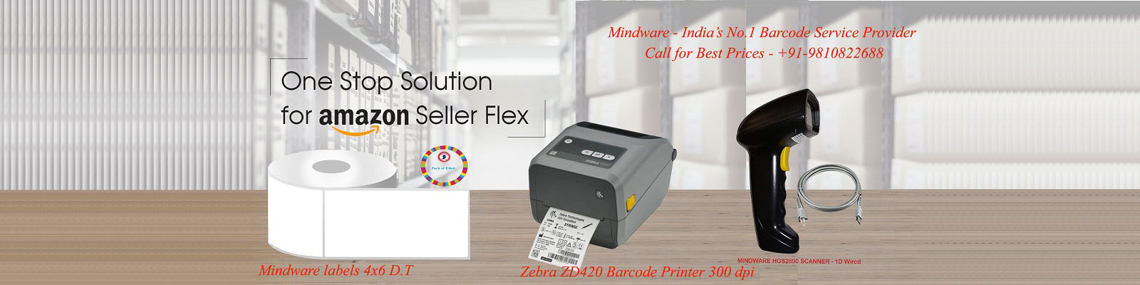 One Stop Solution for Amazon Seller Flex, Call - +91-9810822688