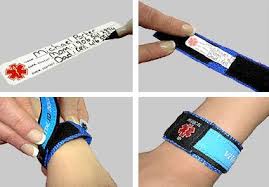 Medical ID Wristband