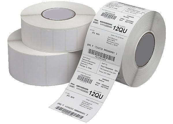 Zebra Select Paper Labels