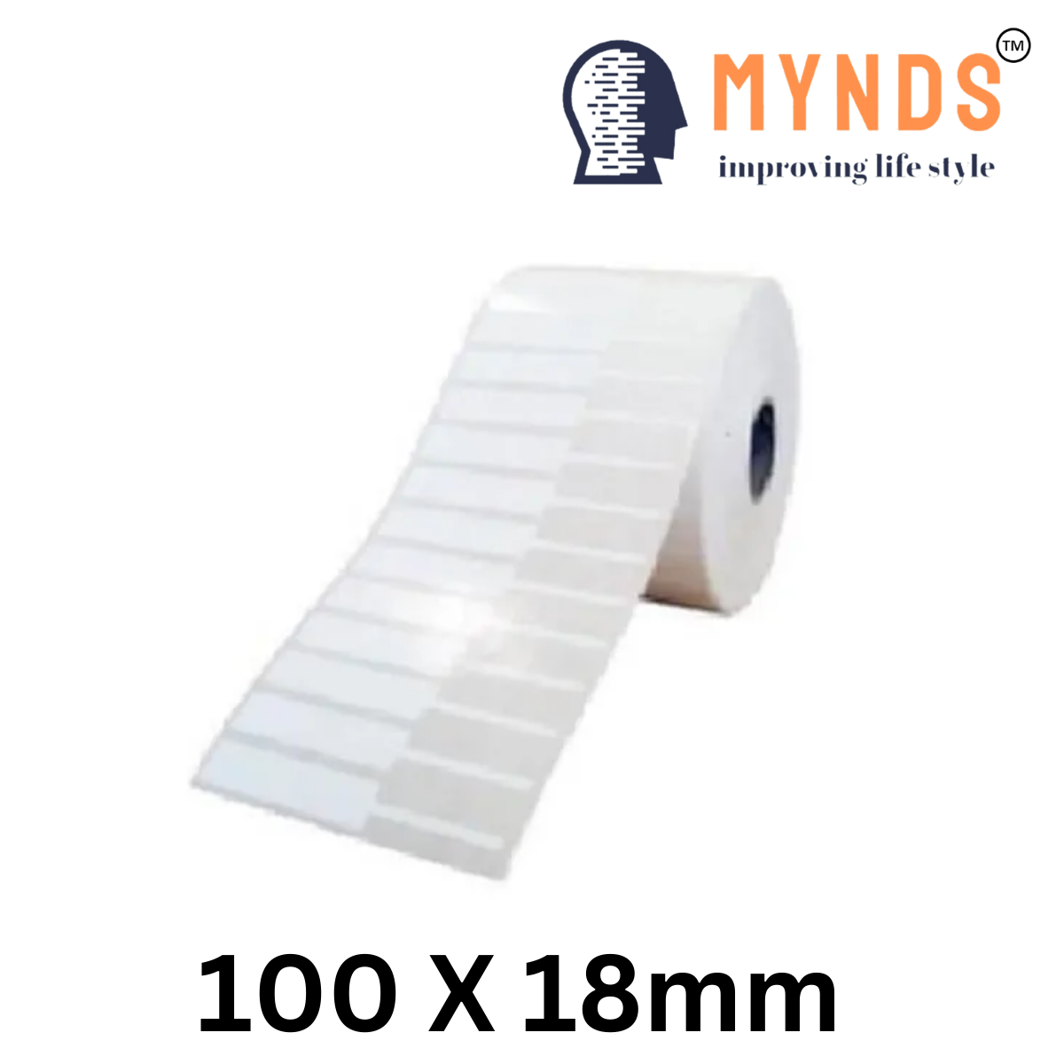 100 X 18mm Labels by MYNDS
