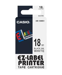 Casio XR 18WE1 Label Printer Tape